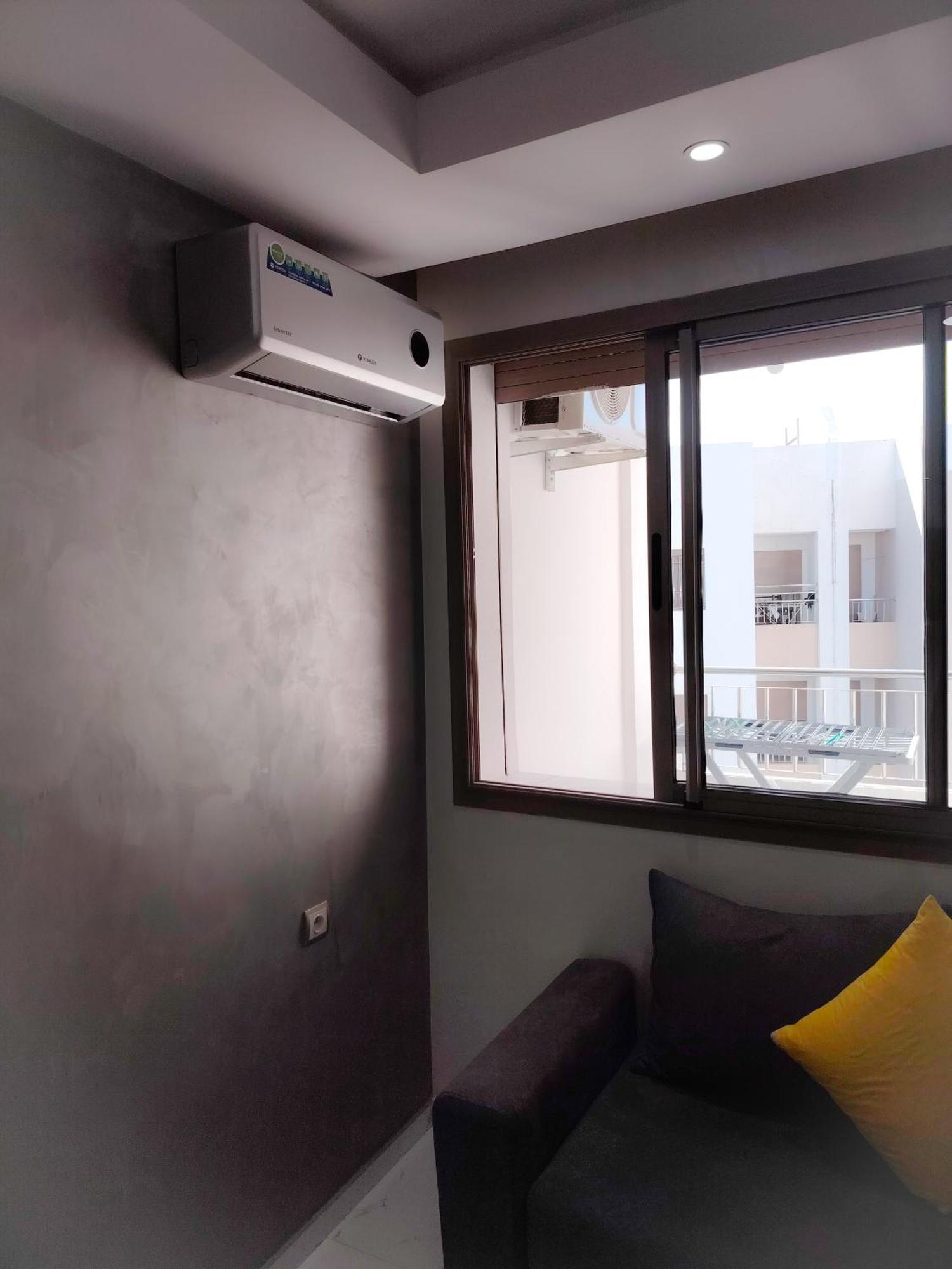 Super Apartement Totalement Neuf Et Climatise A Cote Du Centre Commercial Marjane M2 Tanger Extérieur photo